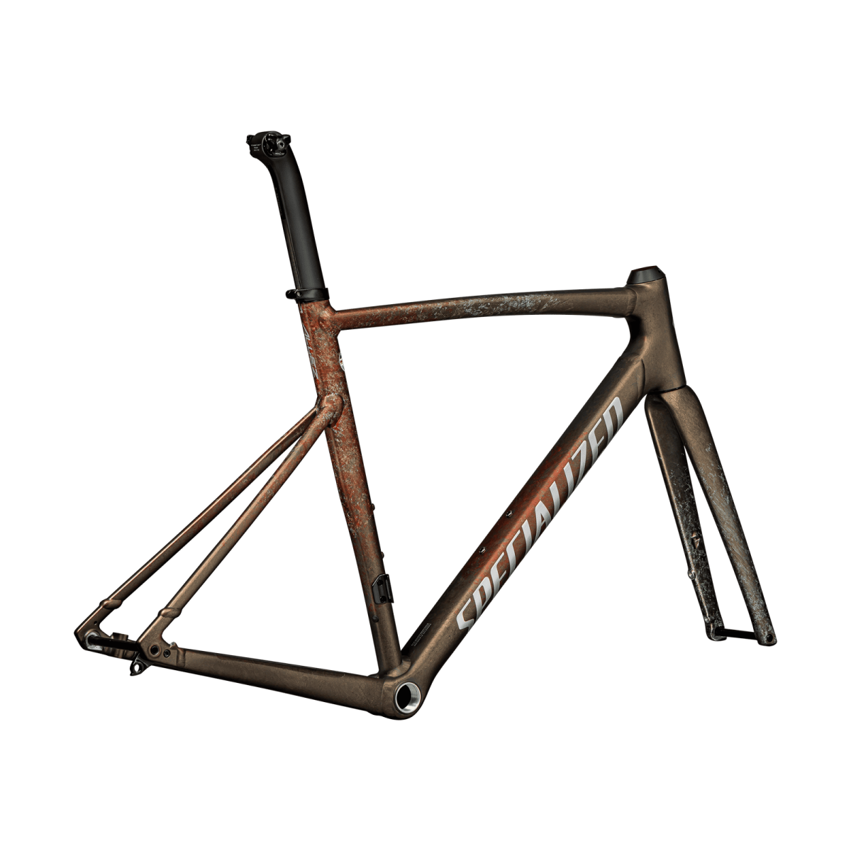 Specialized Allez Sprint Frameset | Copper Multicolor Blurred